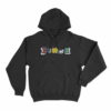 Colorful BENCH Hoodie Black