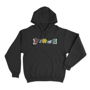 Colorful BENCH Hoodie Black