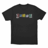 Colorful BENCH T Shirt Black