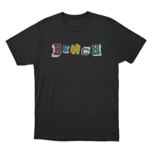 Colorful BENCH T Shirt Black