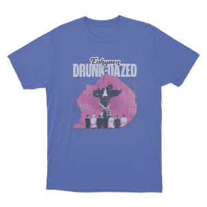DRUNK DAZED T Shirt Blue